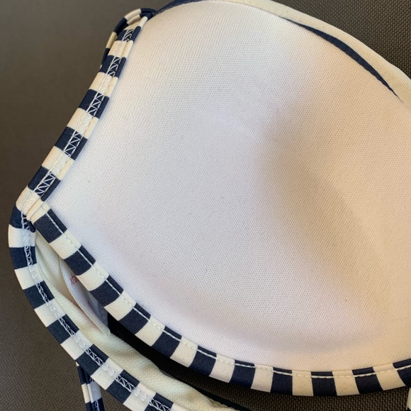 Stripe Push-up Bikini Top - Picture 8 of 8